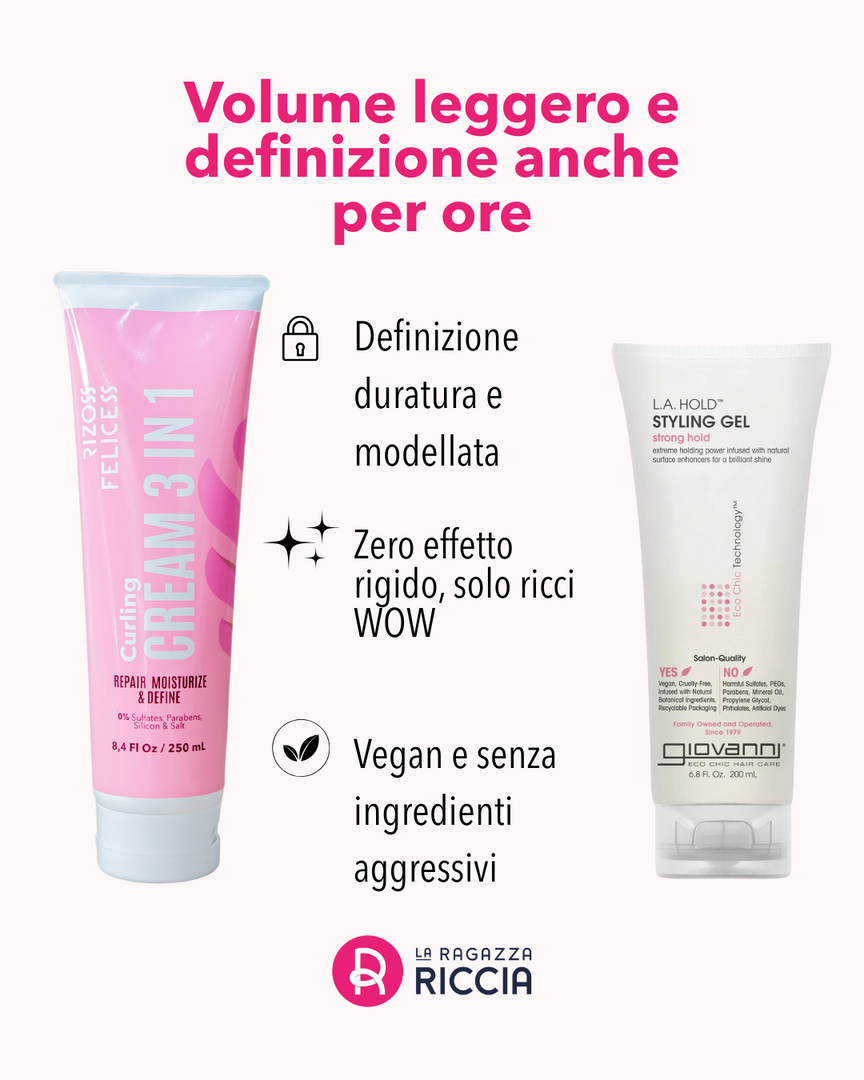 Kit definizione per capelli ricci La Ragazza Riccia